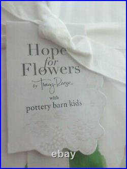 Pottery Barn Kids Tracy Reese Hope For Flowers Twin Duvet Cover, Sham, SS NIP