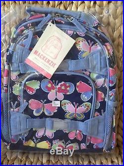 Pottery Barn Kids Tropical Butterfly Backpack Lunch Box Thermos Water Bottle NWT
