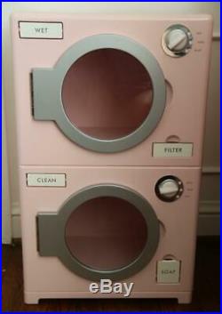 Pottery Barn Kids Washer and Dryer Kitchen Pink Retro RARE HTF FREE SHIPPING