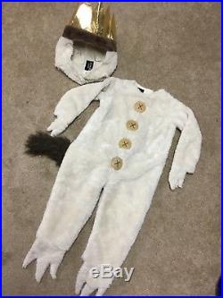 Pottery Barn Kids Where The Wild Things Are Max Halloween Costume EUC 2T 3T