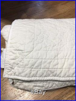 Pottery Barn Kids White Twin Whitney Quilt New Free Shipping