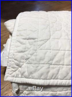 Pottery Barn Kids White Twin Whitney Quilt New Free Shipping