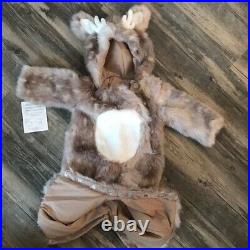 Pottery Barn Kids Woodland Baby Fawn Deer Costume 3T #1608