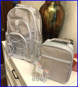 Pottery Barn School 2pc LARGE backpack+Lunch box Ombre Holiday gift SET birthday