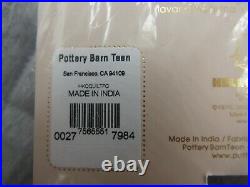 Pottery Barn Teen Hello Kitty Reversible Jersey Quilt Pink Gray #144D