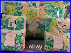 Pottery Barn Teen Lilly Pulitzer Local Flavor Comforter Full/Queen +2 Euro Shams