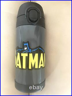Pottery barn School Batman Backpack + water bottle +Lunch ice bag superhero gift