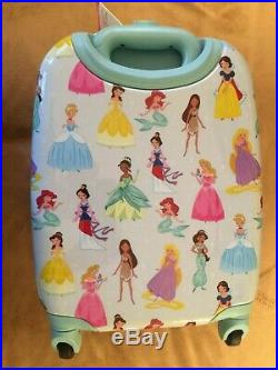 Pottery barn kids Mackenzie Hard Sided spinner luggage Disney Princess Small