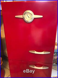 Pre owned New Pottery Barn kids red retro kitchen 4 piece set