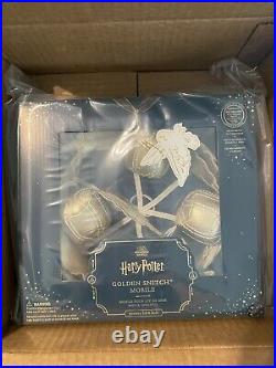 RARE Pottery Barn Kids Baby Harry Potter Golden Snitch Crib Mobile NEW