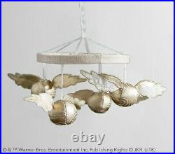 RARE Pottery Barn Kids Baby Harry Potter Golden Snitch Crib Mobile NEW