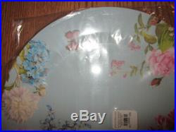 S/4 Pottery Barn Kids Monique Lhuillier Easter Butterfly Charger Plates NWT Pkgd